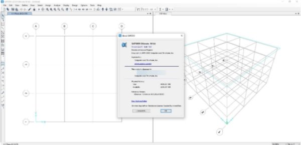 3D工程建模软件(CSI SAP2000 Ultimate 2020)