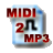 MIDI转MP3工具(Best MIDI to MP3)v1.0免费版