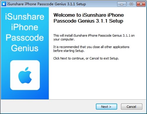 iphone专业解锁工具(iSunshare iPhone Passcode Genius)
