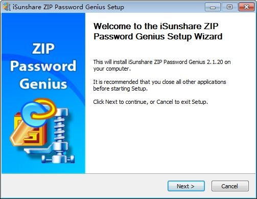 压缩包密码恢复(iSunshare ZIP Password Genius)
