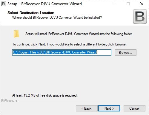 DjVu格式转PDF工具BitRecover DjVu Converter Wizar