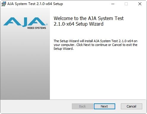 硬盘测速工具AJA System Test