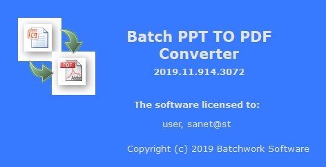 PPT格式转PDF工具(Batch PPT to PDF Converter)
