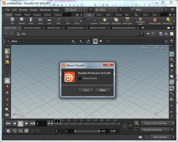 3D图形设计软件(SideFX HoudiniFX 18)