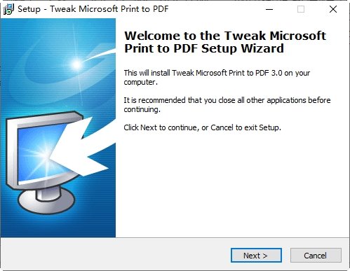 RogoSoft Tweak Microsoft Print to PDF
