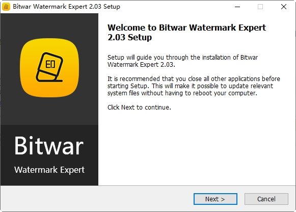 图片视频水印处理软件Bitwar Watermark Expert
