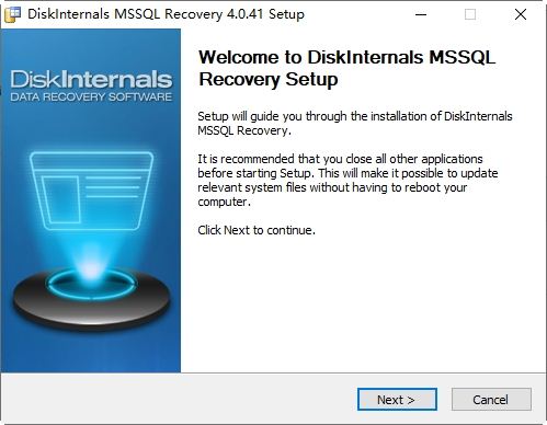 MS SQL数据库修复DiskInternals MSSQL Recovery