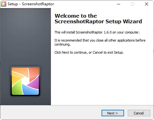 windows桌面截图工具ScreenshotRaptor