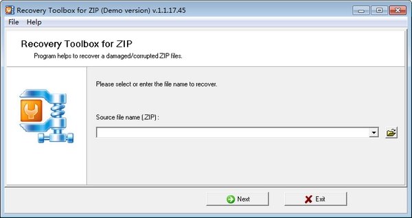 ZIP文件修复工具Recovery Toolbox for ZIP