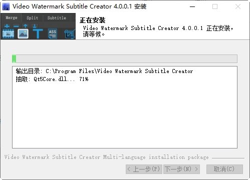 视频水印字幕添加工具Video Watermark Subtitle Creator