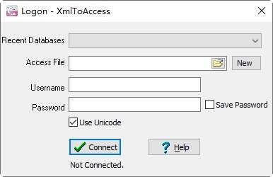 Xml数据导入Access工具XmlToAccess