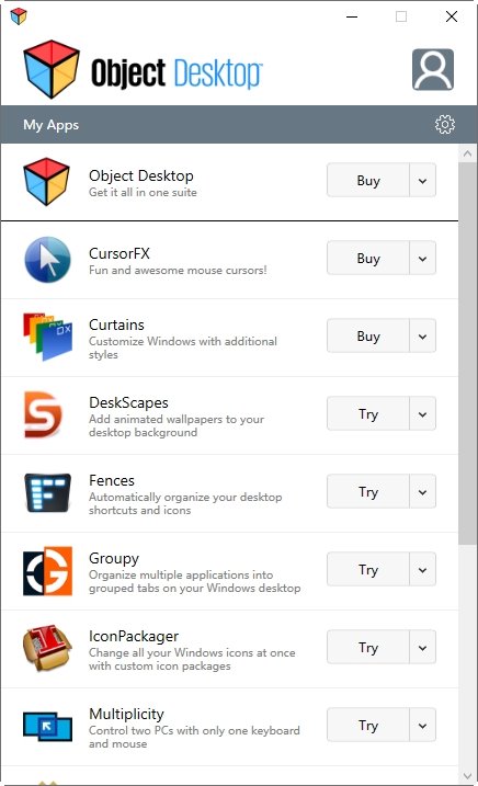 Object Desktop