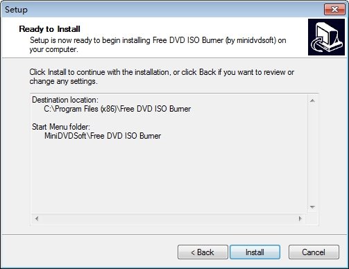 磁盘刻录工具Free DVD ISO Burner