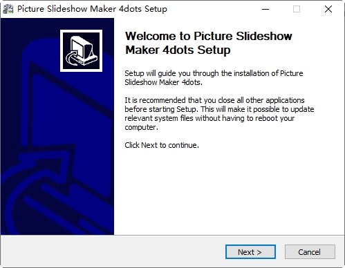 幻灯片制作软件Picture Slideshow Maker 4dots